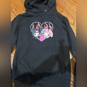 Sanrio black hoodie